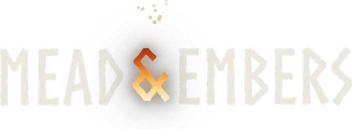 Mead & Embers Logo, einzeilig